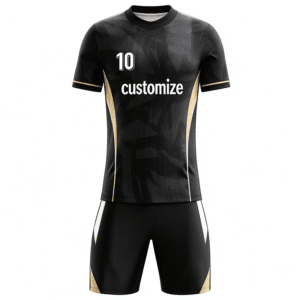 Football training jersey custom design poster, multiple color options, 100% polyester soccer uniform spec sheet