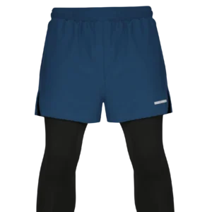 Men 2 in 1 Running Shorts with compression liner