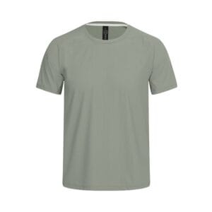 Tensuit men raglan sleeve quick dry t-shirt sage green front view
