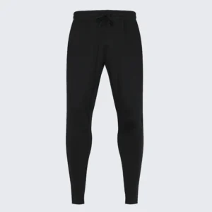 Tensuit KN22 black athletic sweatpants front view quick dry sports jogger pants custom quick dry athletic sweatpants